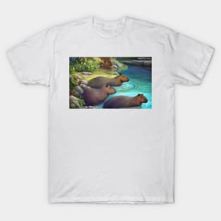 capybara lake T-Shirt